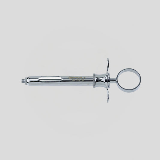 Dental Aspirating Syringe - 1.8ml with Harpoon-T Bar