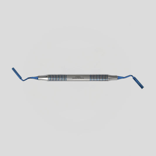 Implant Bone Graft Packers Condensers-3.3mm-4mm-Double Ended-Blue Titanium