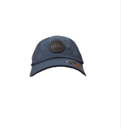 Navy Hat, Black Pathway Logo