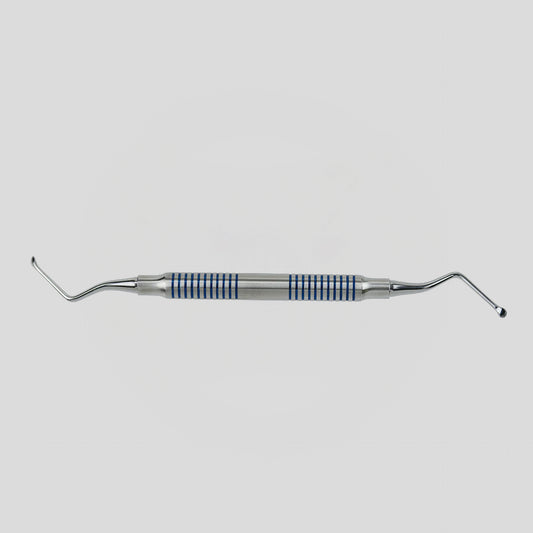 Serrated Surgical Curette 3.2mm - Angled