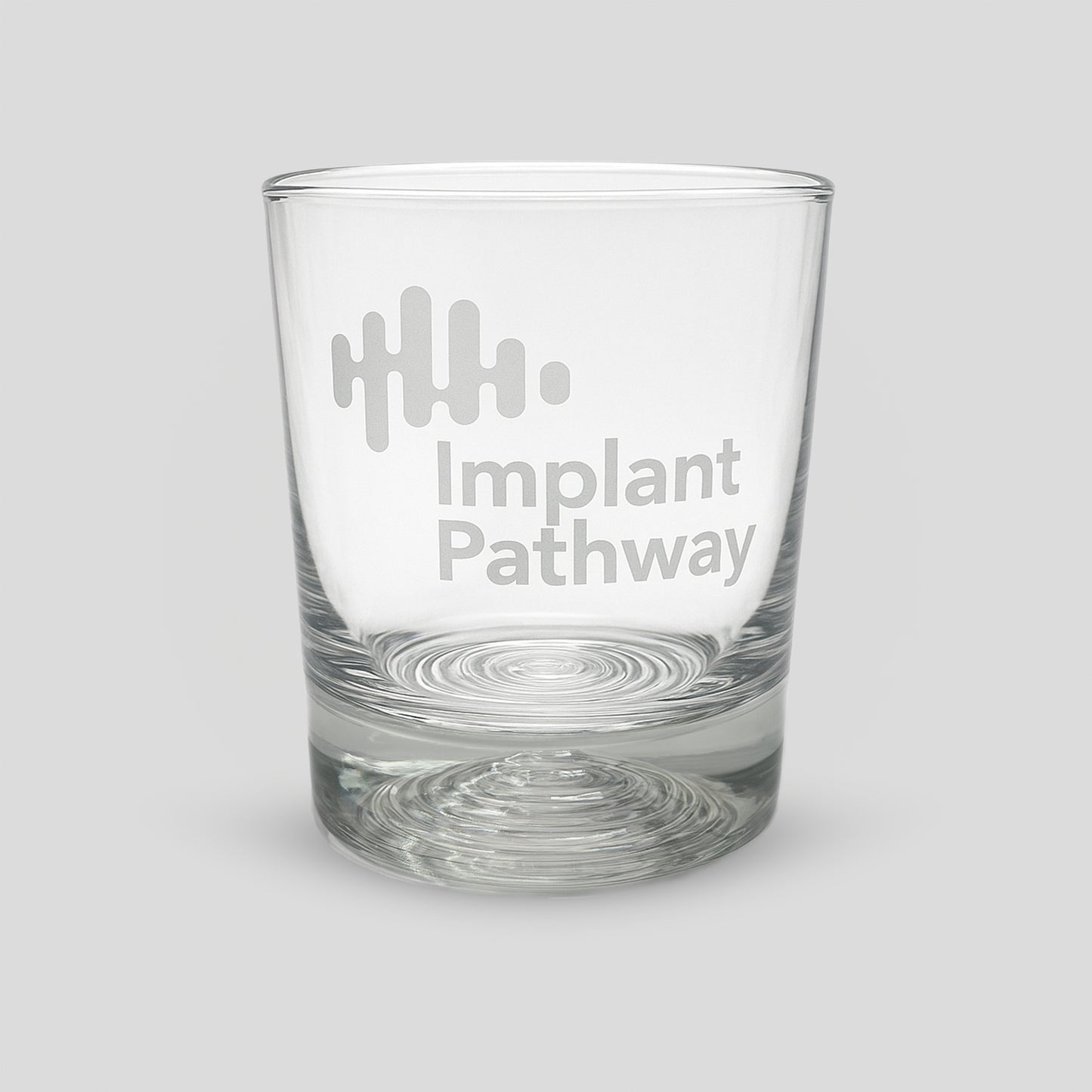 Whiskey Glasses - Etched Pathway logo
