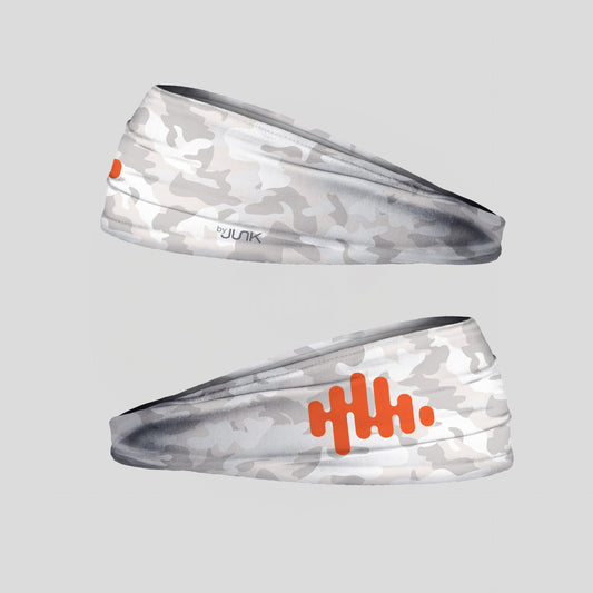 White Camo Headband
